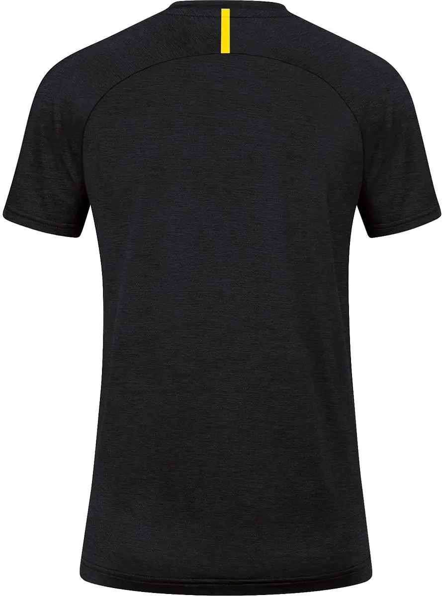 JAKO Challenge Dames T-Shirt - Zwart Gemeleerd - afbeelding 2 van 3