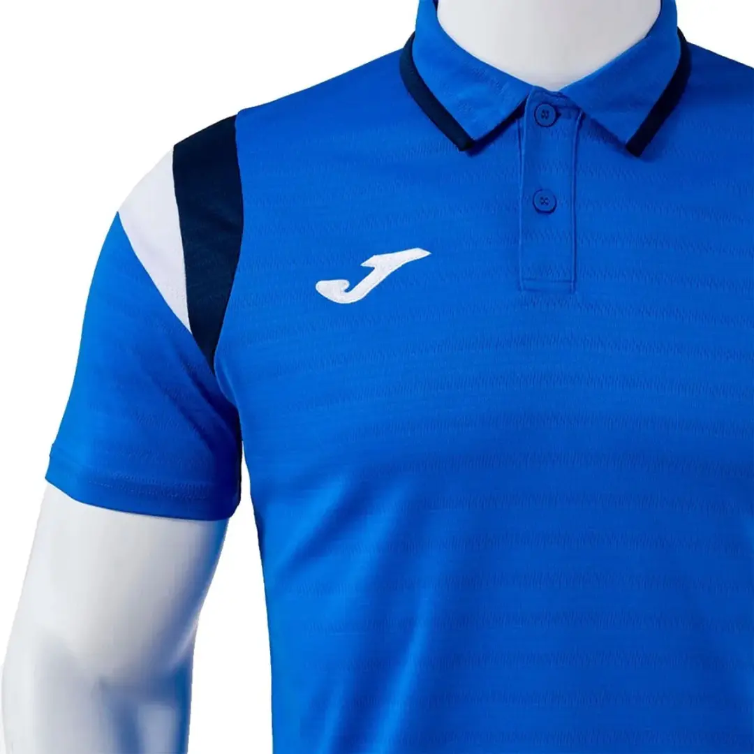 Joma Terra Poloshirt - Royal/Navy - S - afbeelding 3 van 4