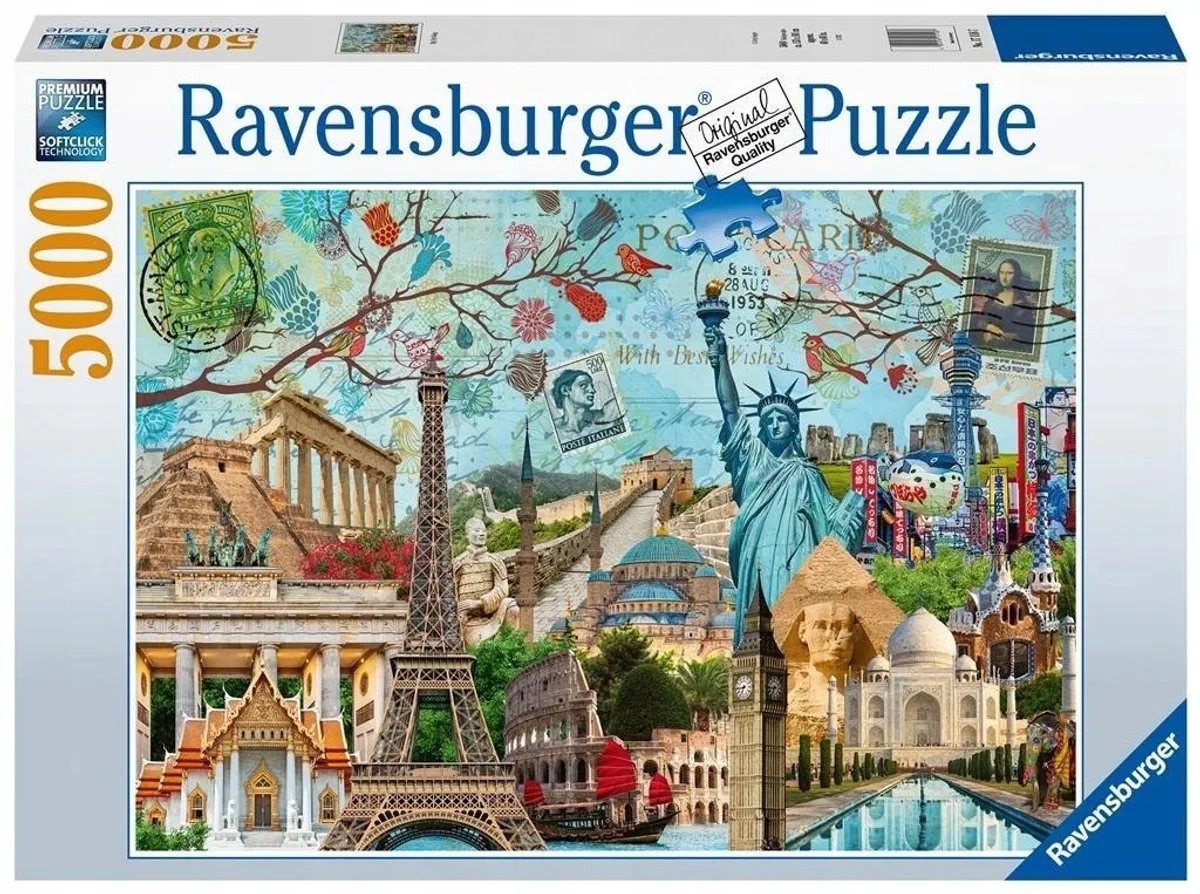 Ravensburger Educatief Puzzel 5000 Stukjes Grote Stad