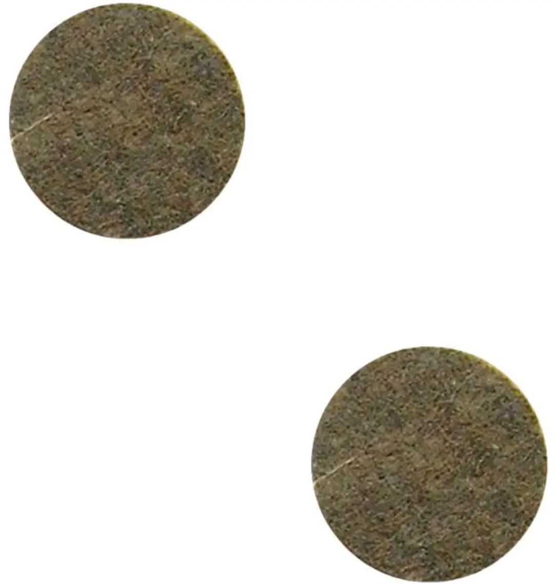 Set van 24 zelfklevende vilten pootdoppen diameter 22 mm per 12 Fackelmann