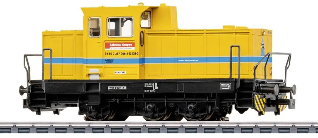 Märklin 036702 H0 loc DHG 700 railbouw, MHI
