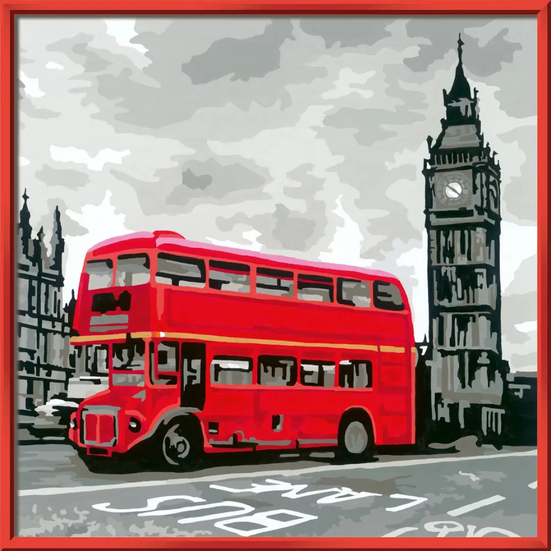 Ravensburger Schilderen op nummer CreArt Londen voor volwassenen