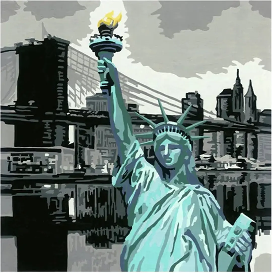 Ravensburger CreArt Schilderen op Nummer New York City - afbeelding 4 van 6