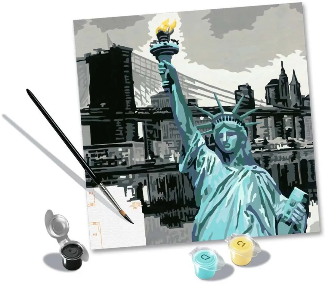 Ravensburger CreArt Schilderen op Nummer New York City - afbeelding 2 van 6