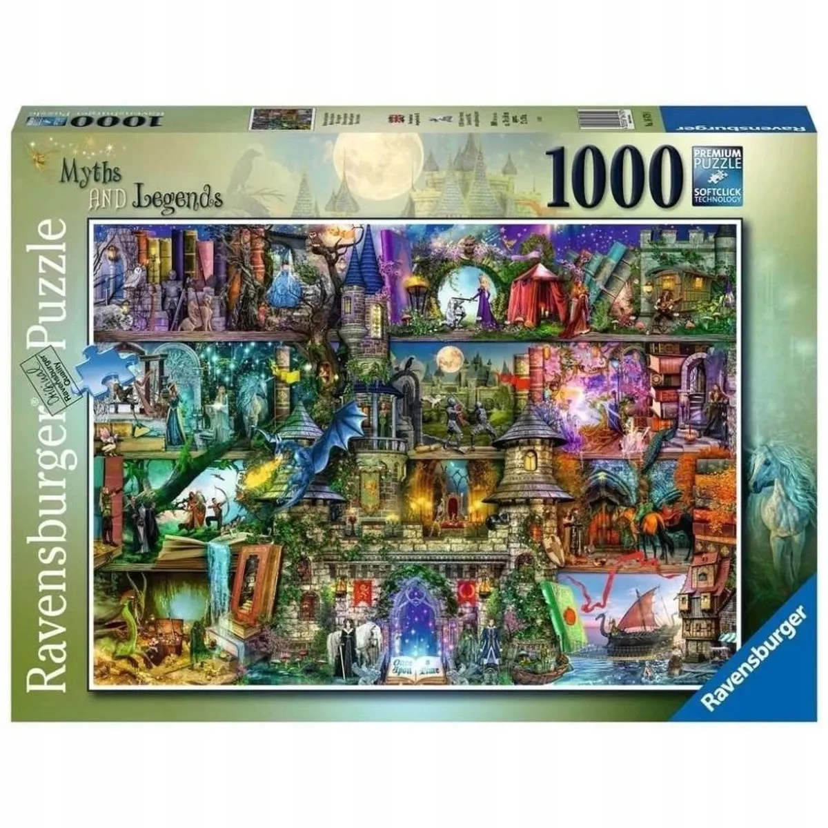 Ravensburger Mythen & Legenden Puzzel 1000 Stukjes - Multi