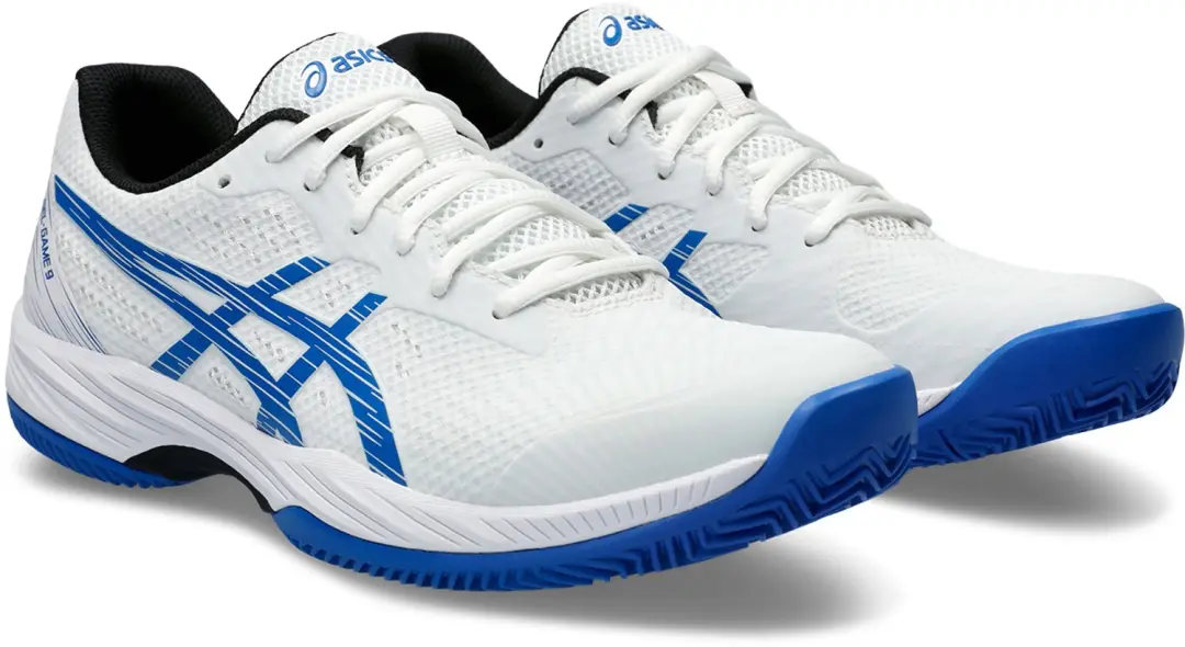 Asics Gel game tennisschoenen White/Tuna blue