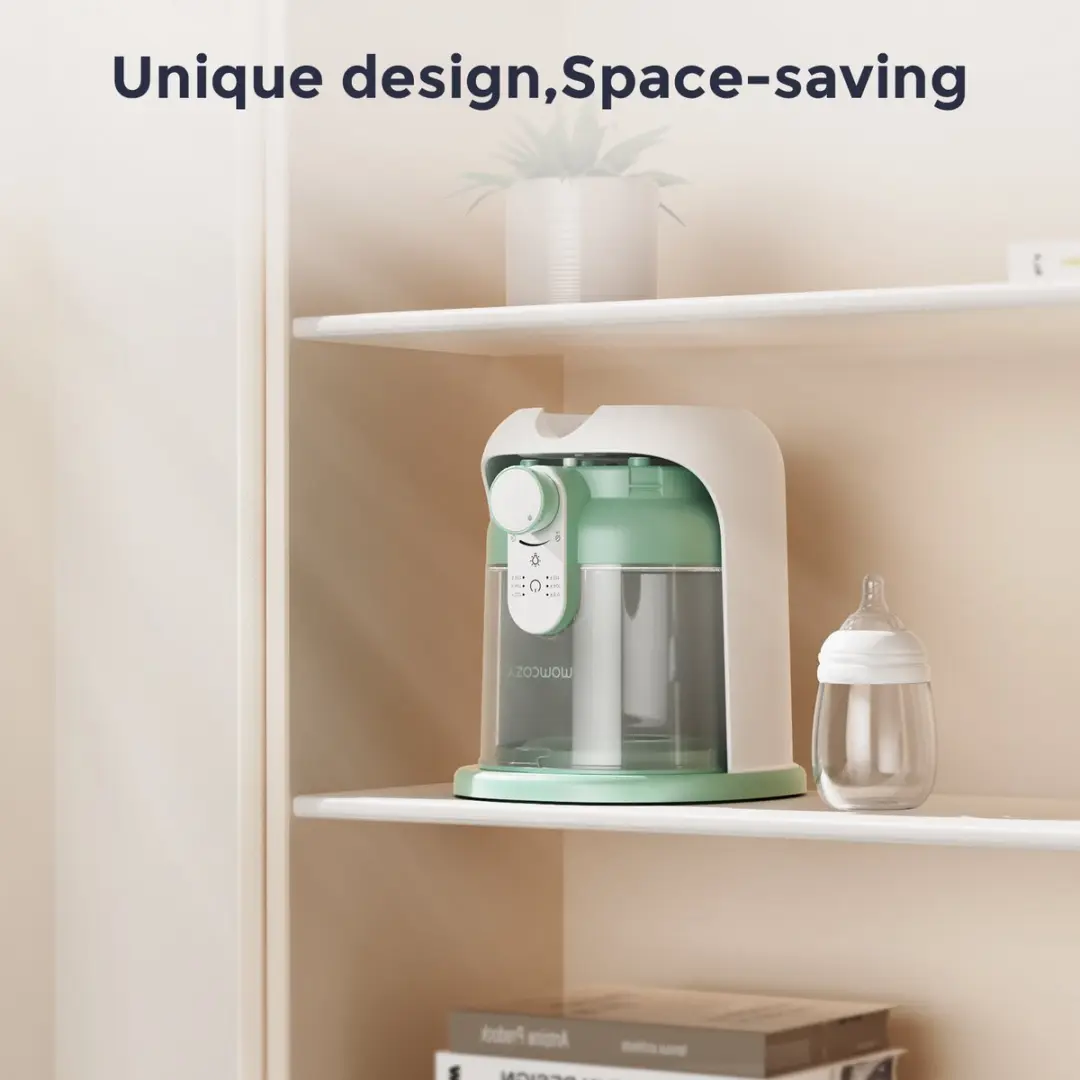 Momcozy Waterverwarmer Dubbel Licht - Wit/Groen - afbeelding 6 van 6