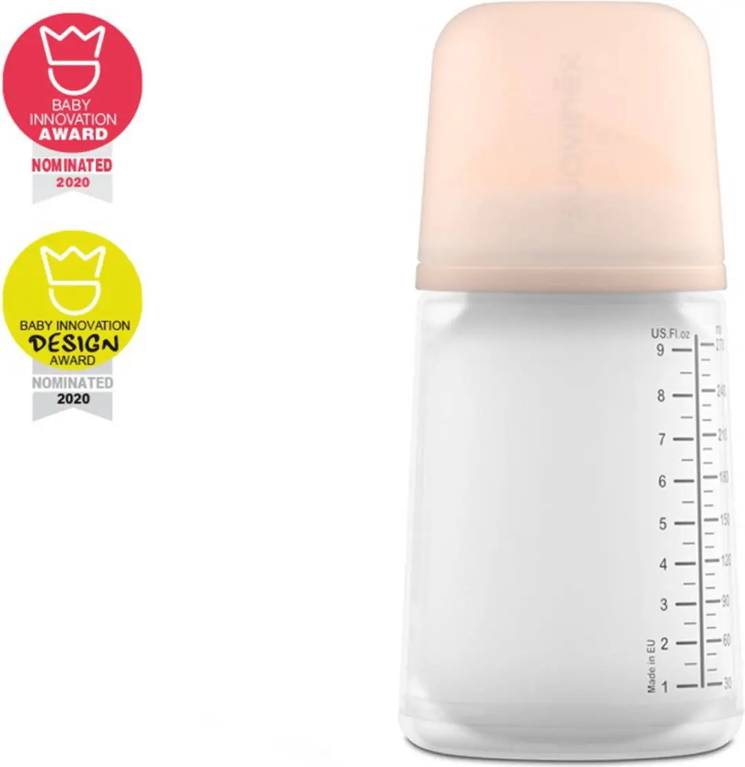 Suavinex Zero.Zero Babyfles 270ml - Opvolgingsset - afbeelding 2 van 6