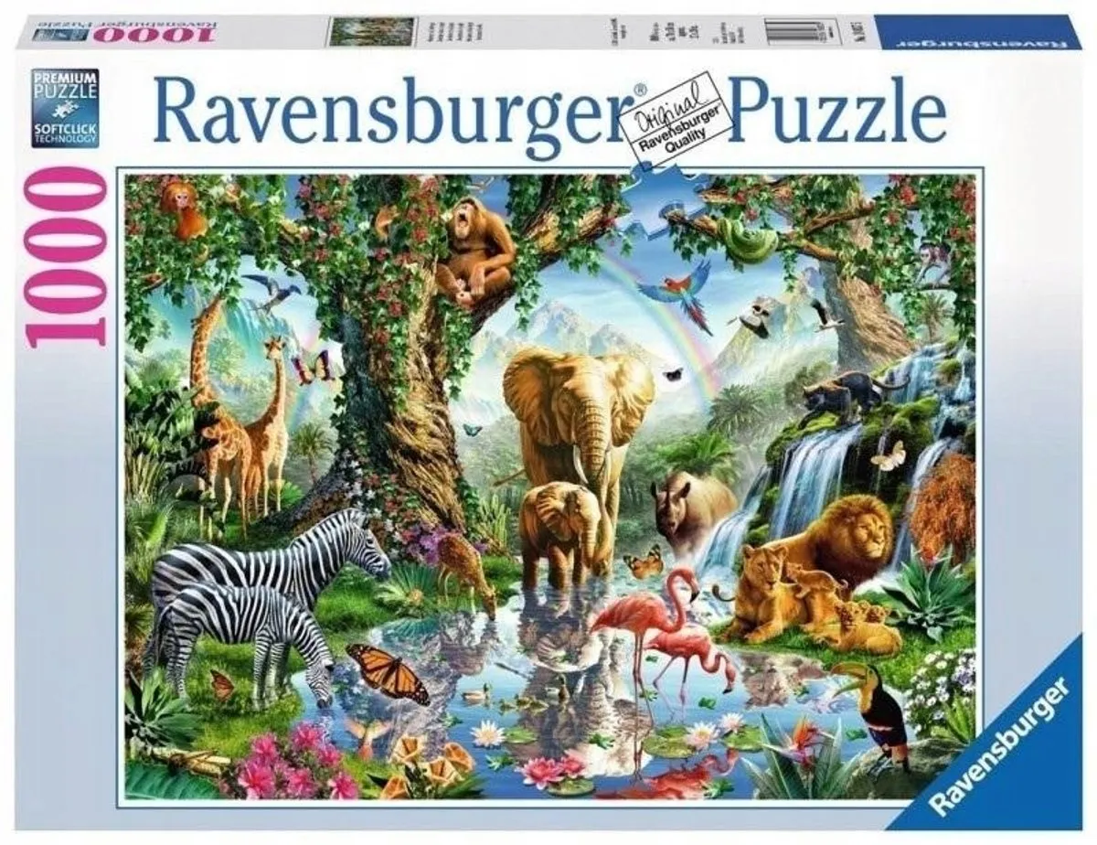 Ravensburger Puzzel 1000 Stukjes Jungle Avontuur