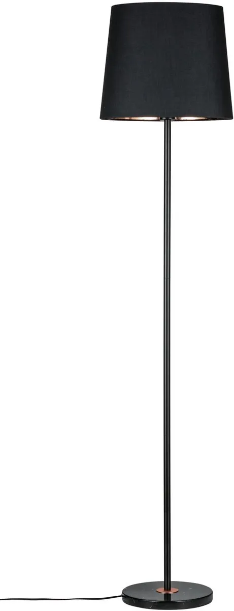 Paulmann Neordic Staande Lamp Enja E27 20W - Zwart/Koper
