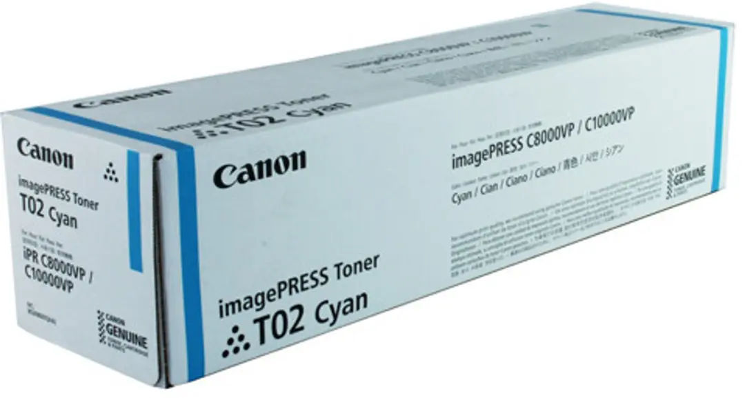Canon T02 toner cyaan 8530B001