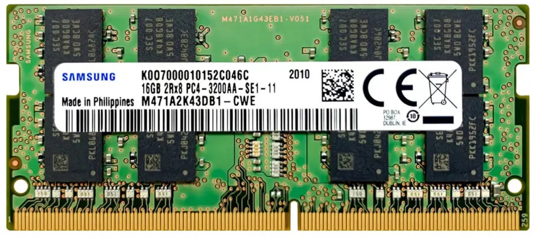 Samsung M471A2K43DB1-CWE 16GB DDR4 3200MHz