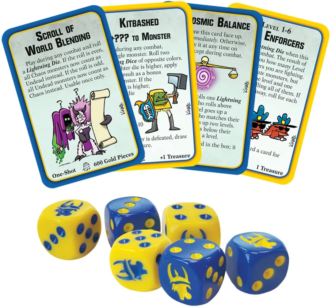 Steve Jackson Games Munchkin Warhammer Age of Sigmar Lightning Dice