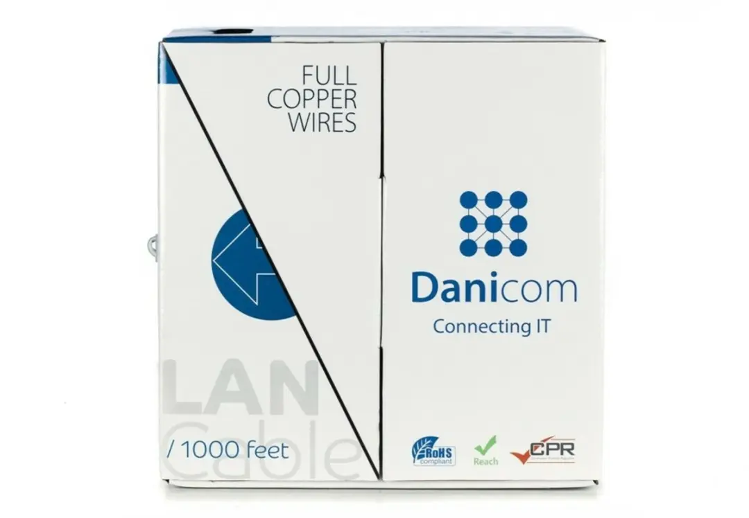 Danicom CAT5e UTP Netwerkkabel 305m DC-UTP5E-305S-ECA - afbeelding 2 van 6