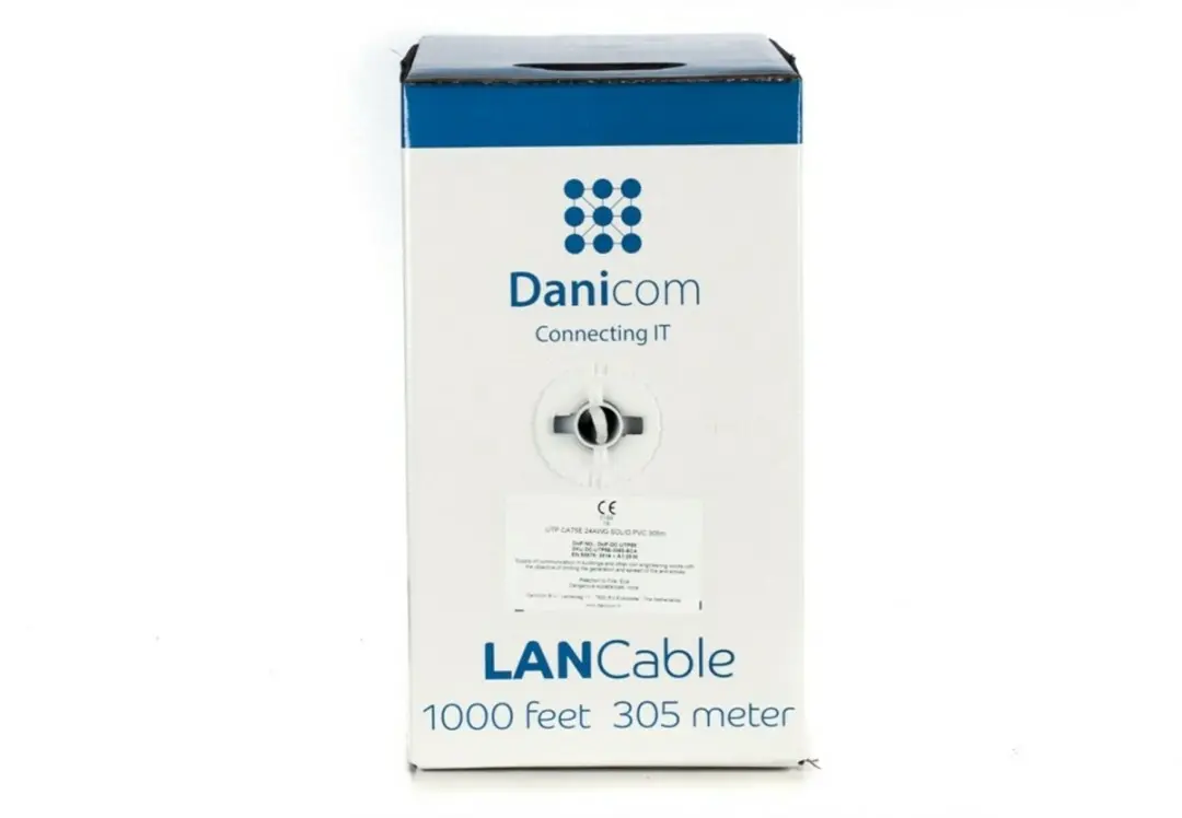 Danicom CAT5e UTP Netwerkkabel 305m DC-UTP5E-305S-ECA - afbeelding 3 van 6
