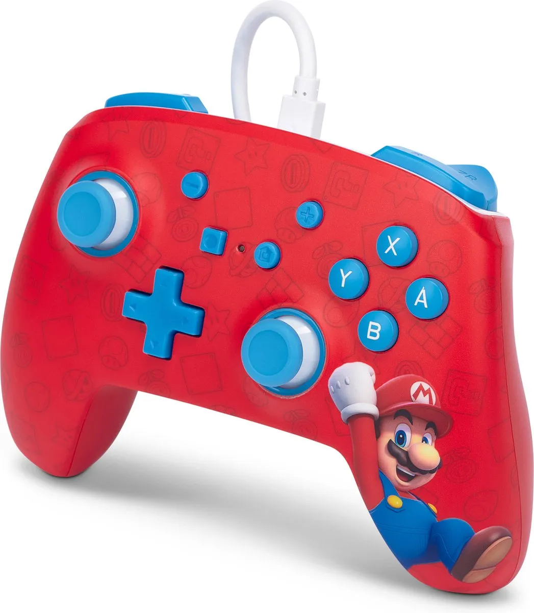 POWERA NSGP0001-01 Bedrade Controller - 18 Knoppen - Woo-hoo! Mario Rood