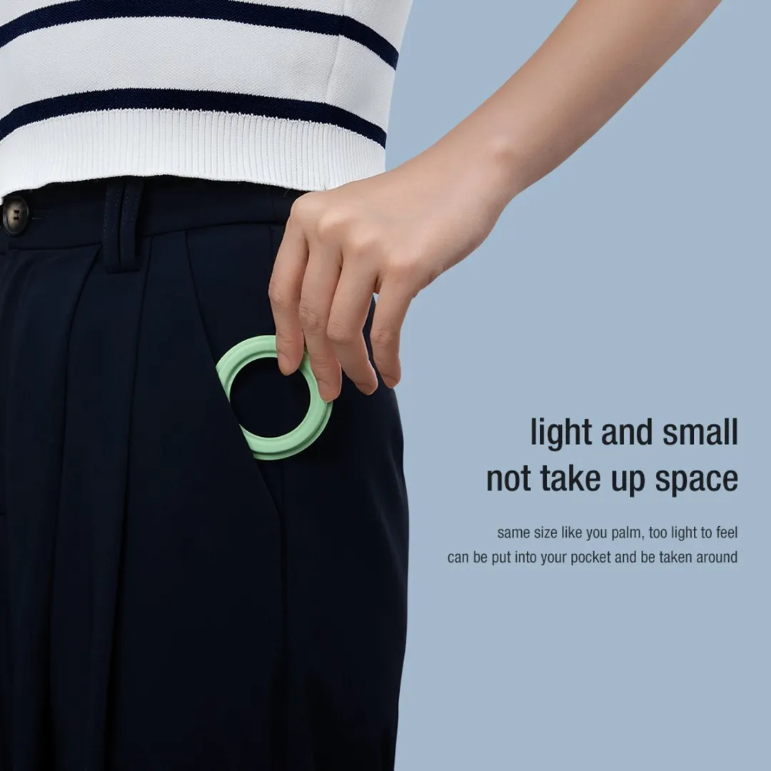Nillkin 2-Pack Magnetische Ring SnapHold - iPhone 12/13 - Licht Groen
