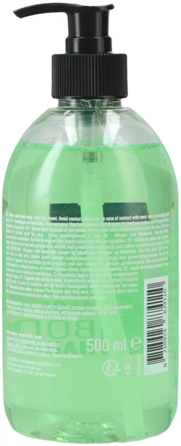 Sence Savon Handzeep Aloë Vera - 2x 500ml - afbeelding 2 van 4