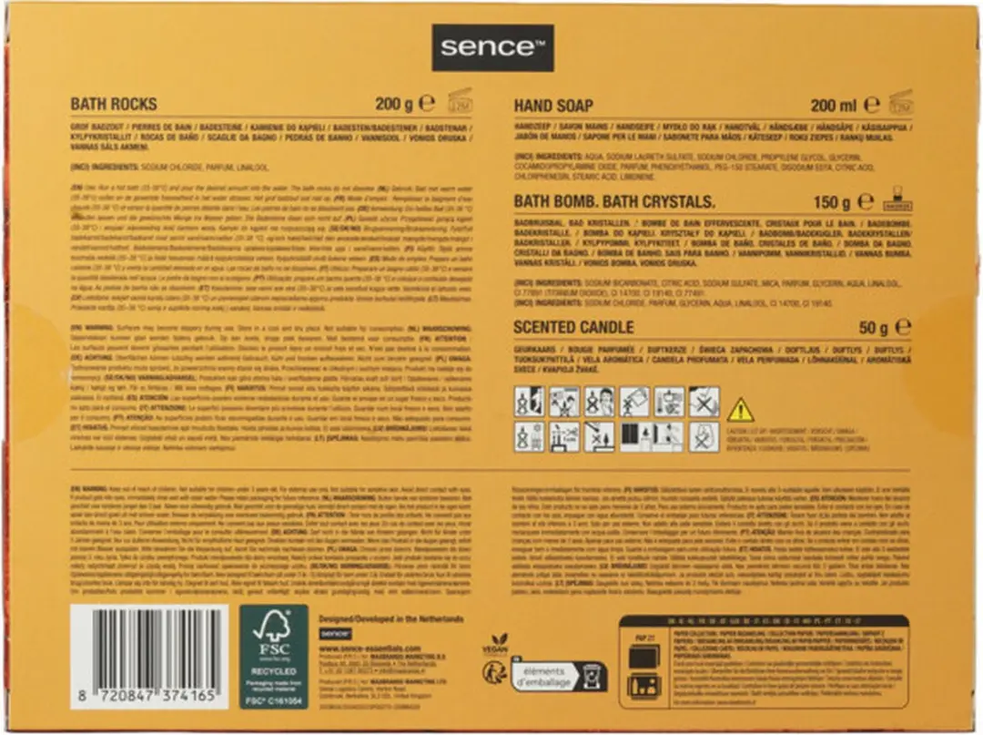 Sence Collection Ancient Escape Geschenkset - Geurkaars - afbeelding 5 van 5