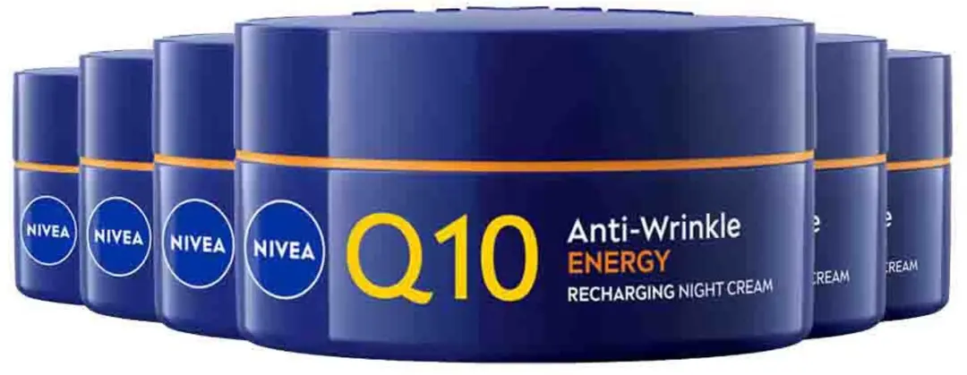NIVEA Q10 Energy Anti-Rimpel Nachtcréme - 6x 50ml - afbeelding 6 van 6