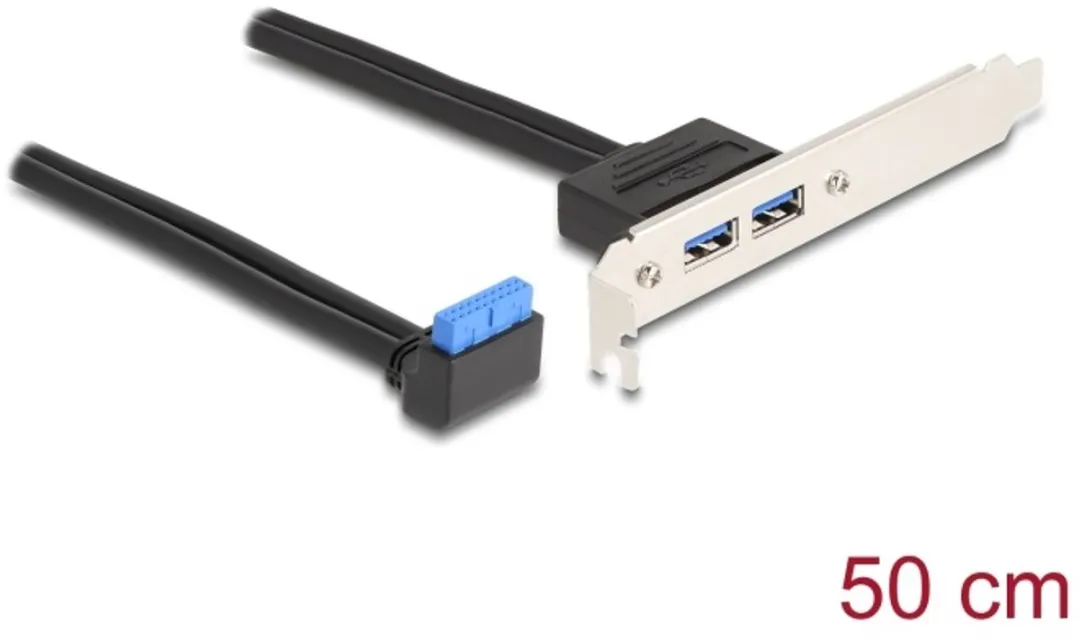 Delock USB 5Gbps Pin Header naar 2x USB-A