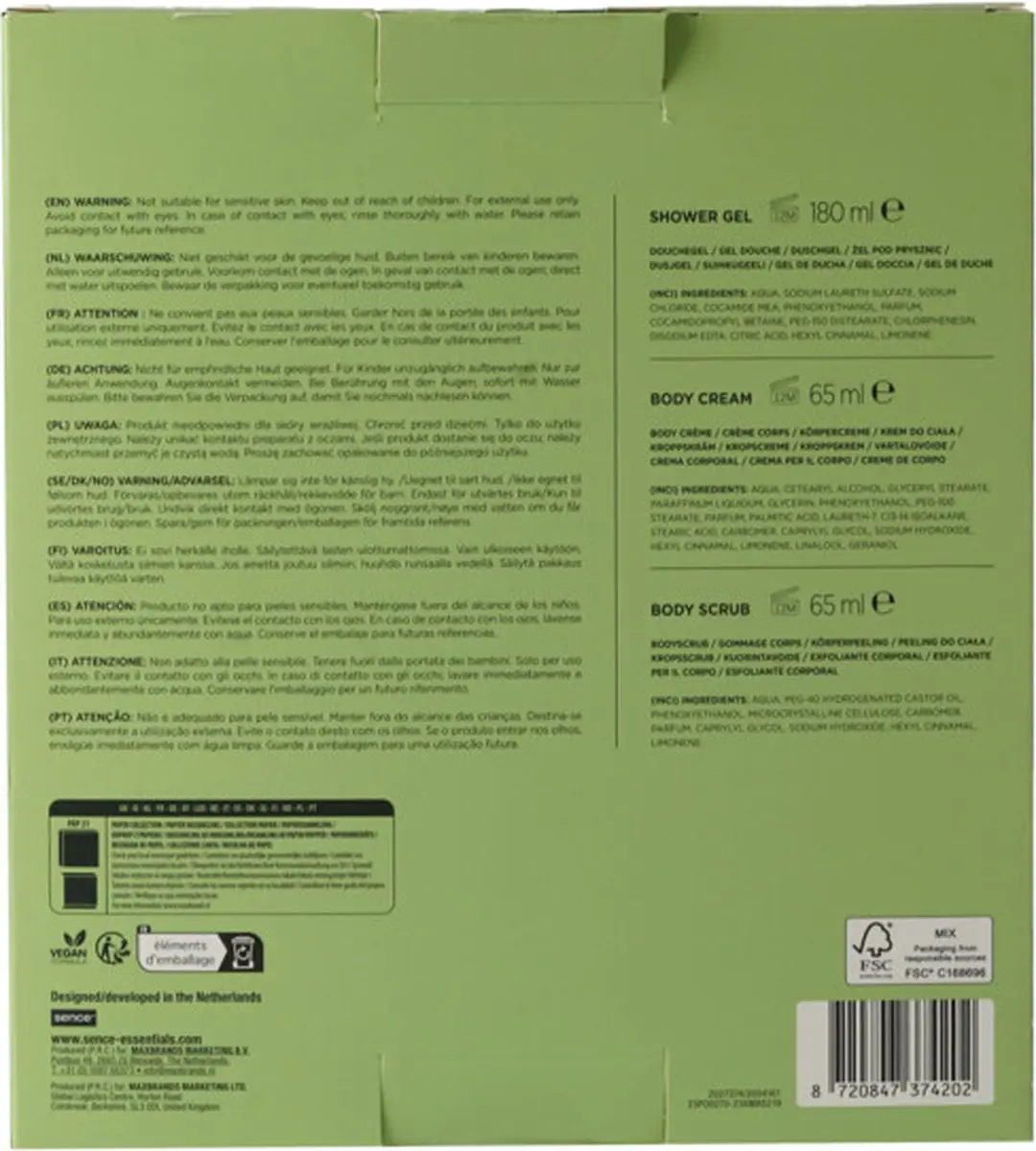 Sence Planet Love Body Care Geschenkset - afbeelding 5 van 5
