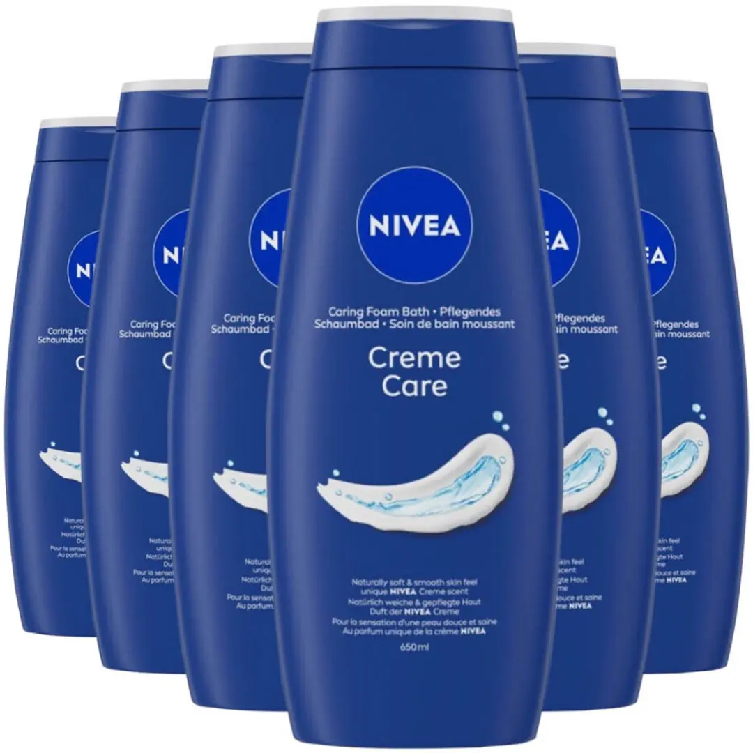 NIVEA Douchecrème Care 650ml - 6x - afbeelding 2 van 2