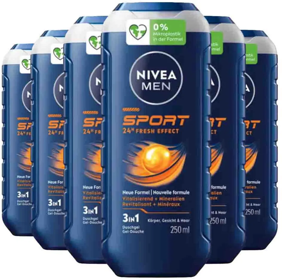 NIVEA Men Shampoo & Douchegel 3in1 Sport