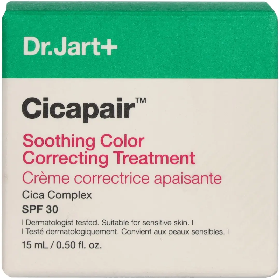 Dr. Jart+ Cicapair Soothing Color Correcting Treatment SPF30 - 15 ml - afbeelding 2 van 3