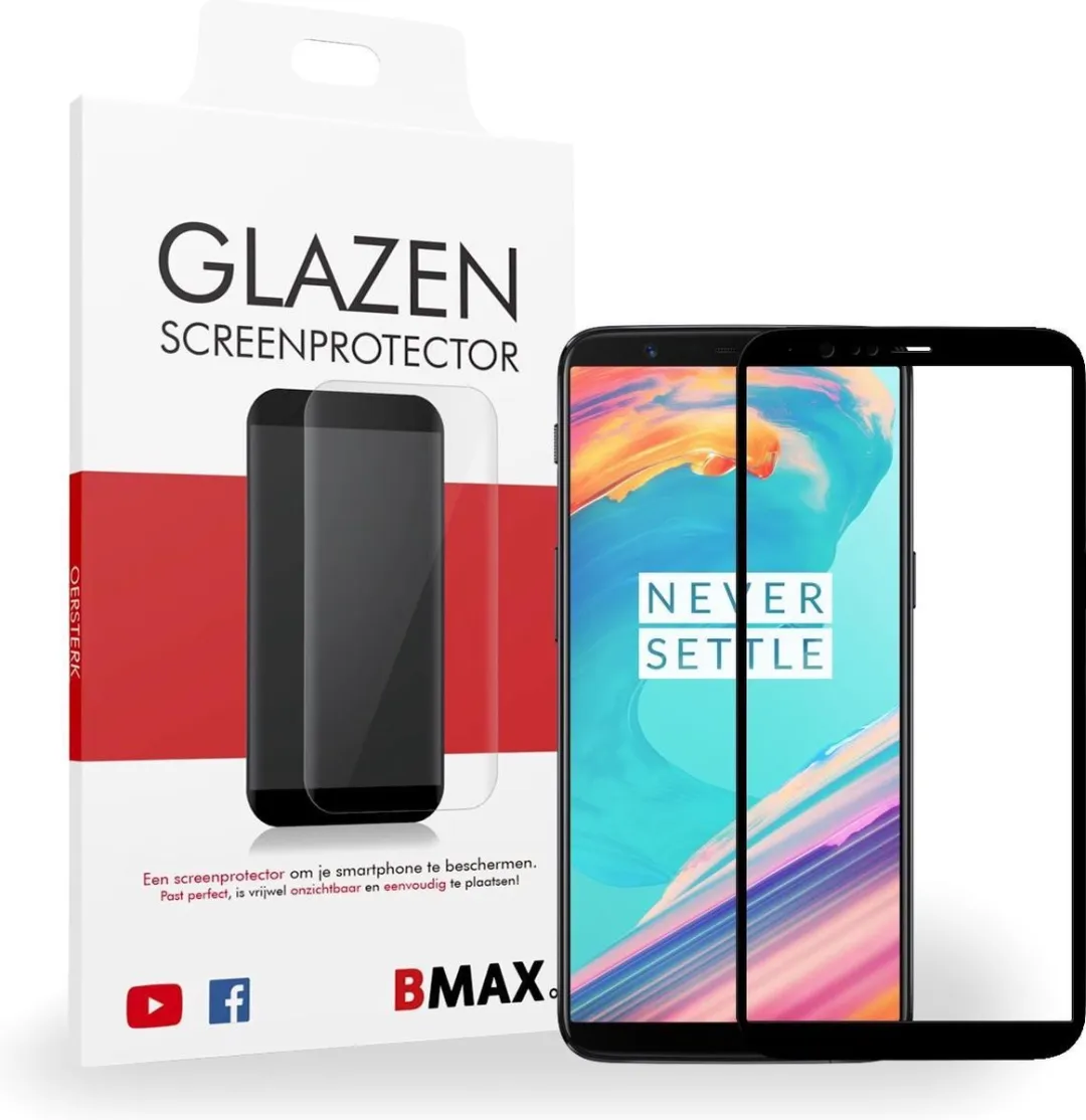 BMAX Screenprotector Full Cover 3D OnePlus 5T