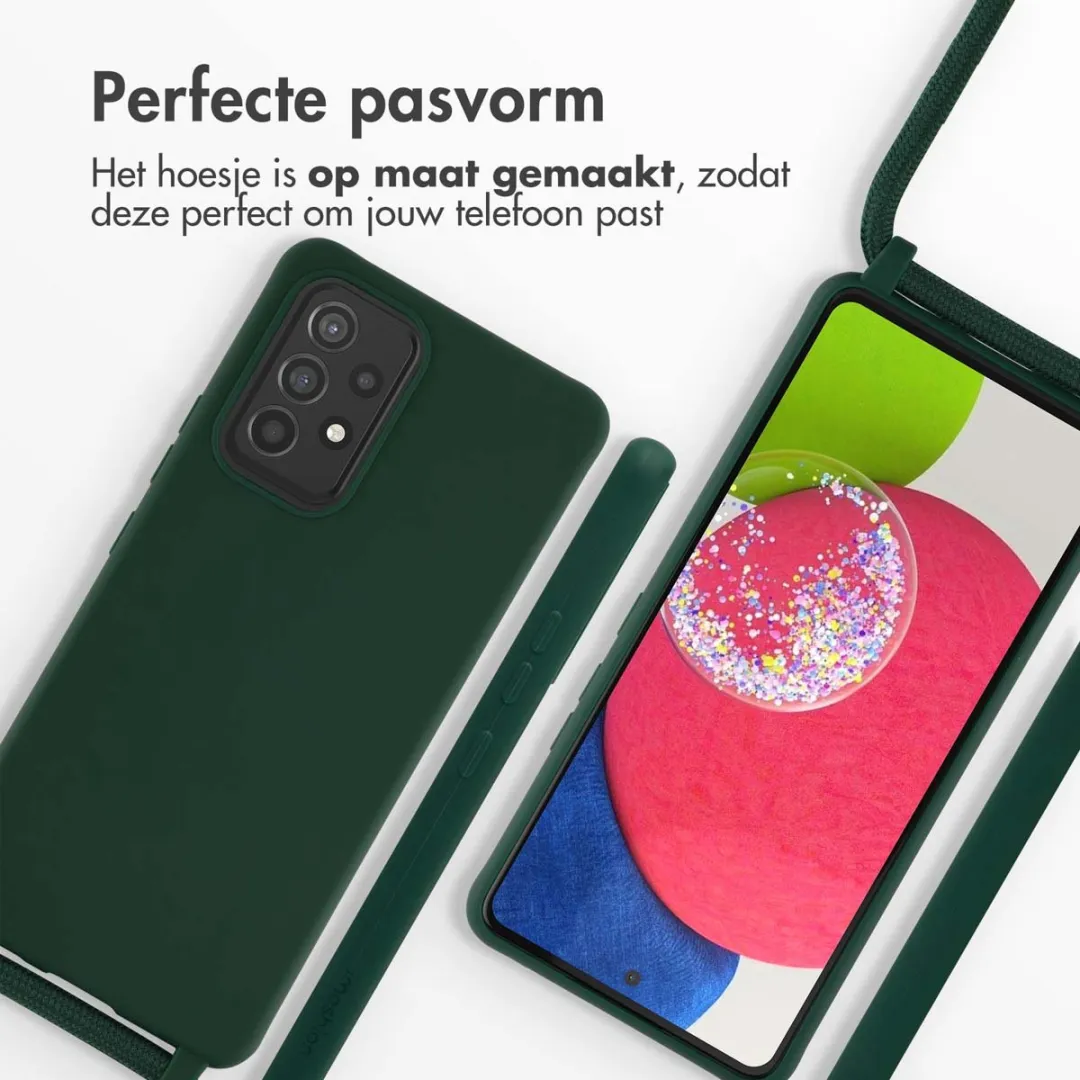 Imoshion Hoesje Samsung Galaxy A53 - Siliconen - Donkergroen