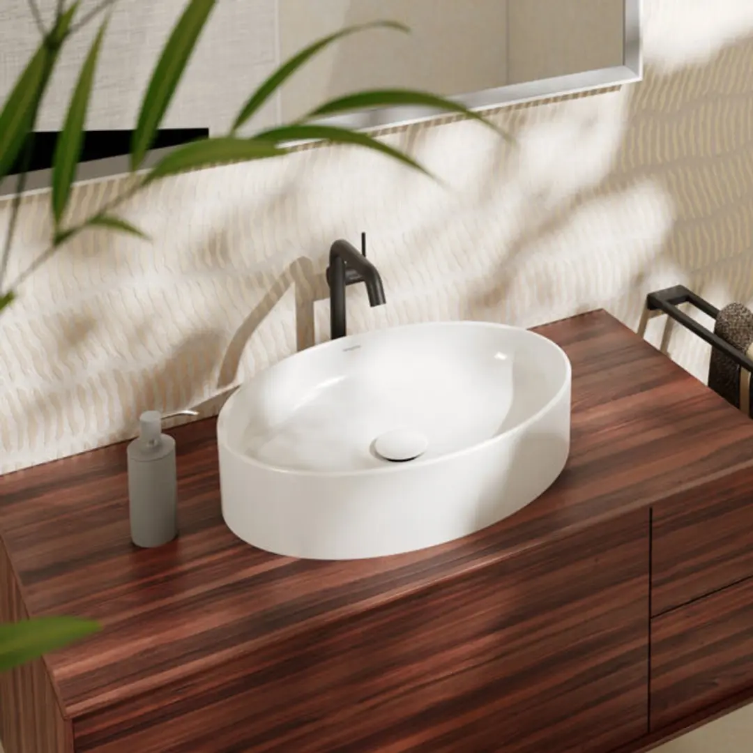 Hansgrohe Xuniva D 60165450 Waskom - Wit - afbeelding 6 van 6