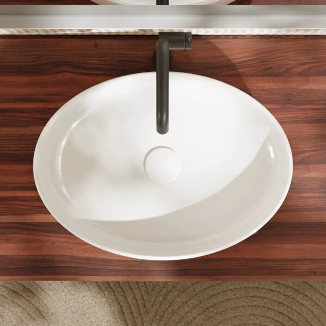 Hansgrohe Xuniva D 60165450 Waskom - Wit - afbeelding 3 van 6