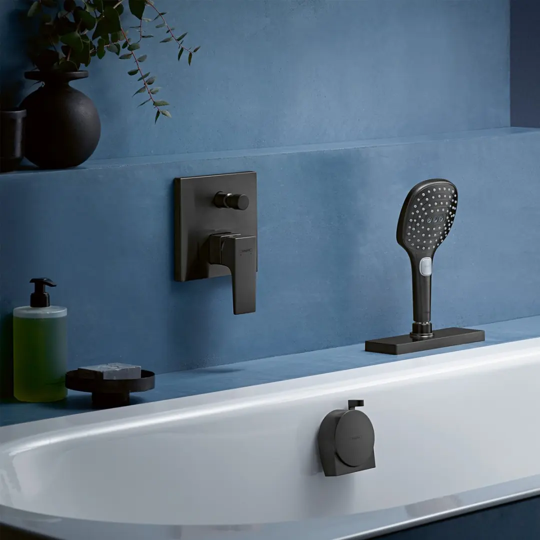 Hansgrohe Raindance Select E Douchekop - Zwart - afbeelding 2 van 3