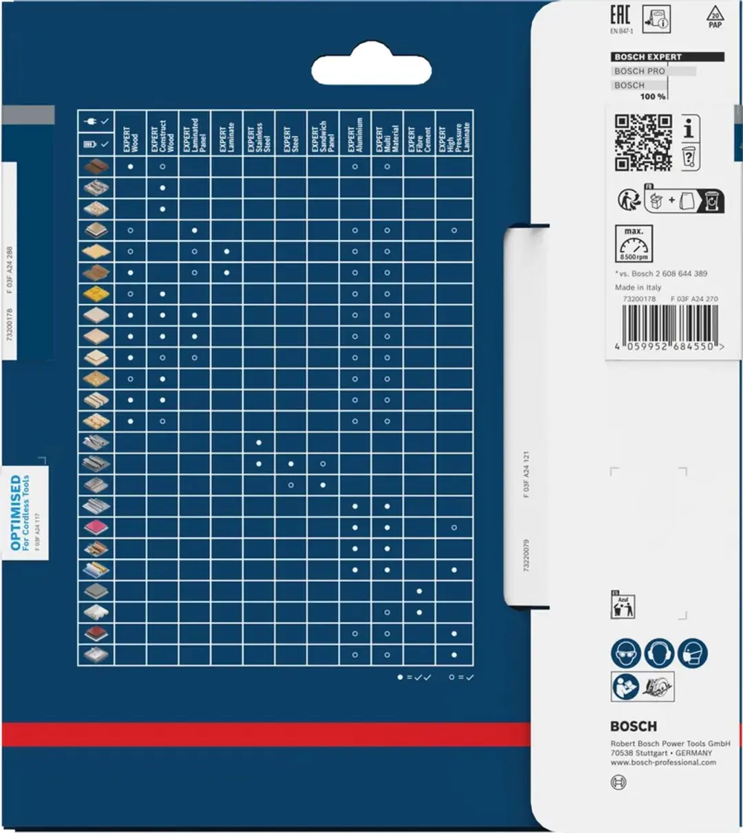 Bosch Professional EXPERT 2608902127 Cirkelzaagblad 165mm - afbeelding 4 van 5