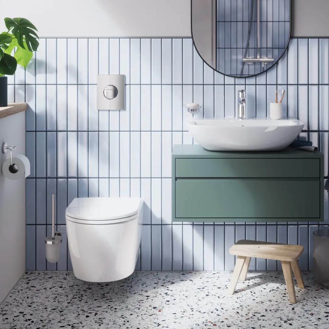 GROHE Solido Start Round Toiletset Rimless - Chroom - afbeelding 6 van 6