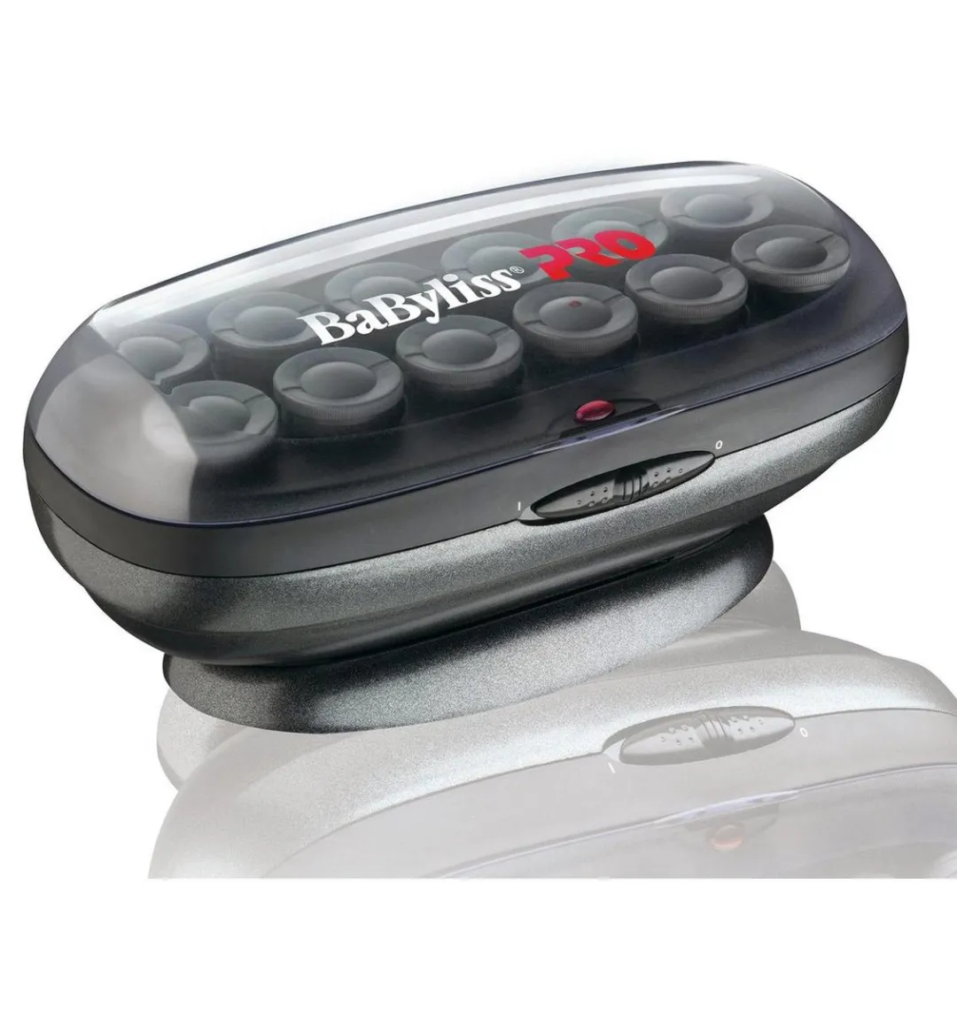 BaBylissPRO Ceramic Jumbo Rollers BAB3025E - 12 Stuks - Zwart