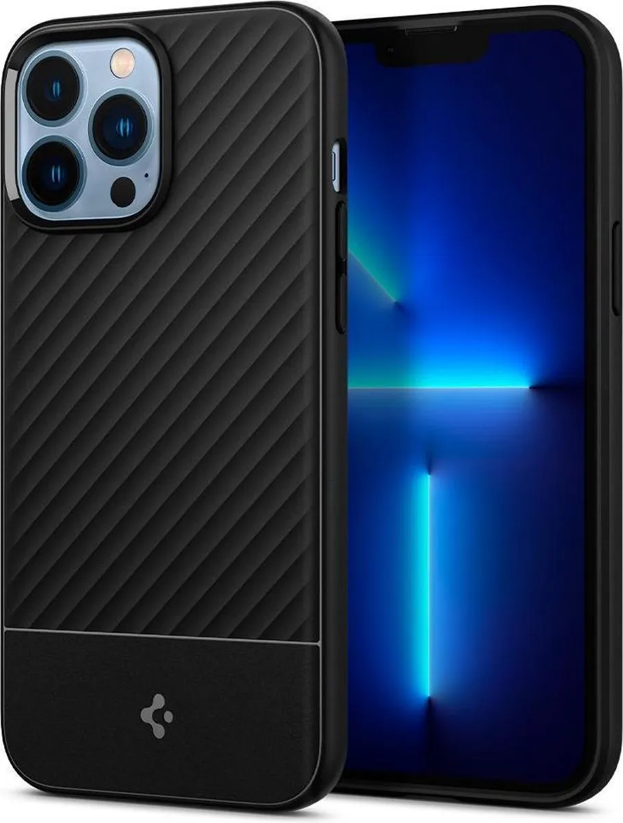 Spigen Core Armor TPU ACS03294 Hoesje - iPhone 13 Pro - Zwart