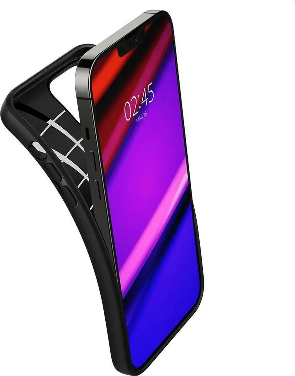 Spigen Core Armor TPU ACS03294 Hoesje - iPhone 13 Pro - Zwart - afbeelding 6 van 6