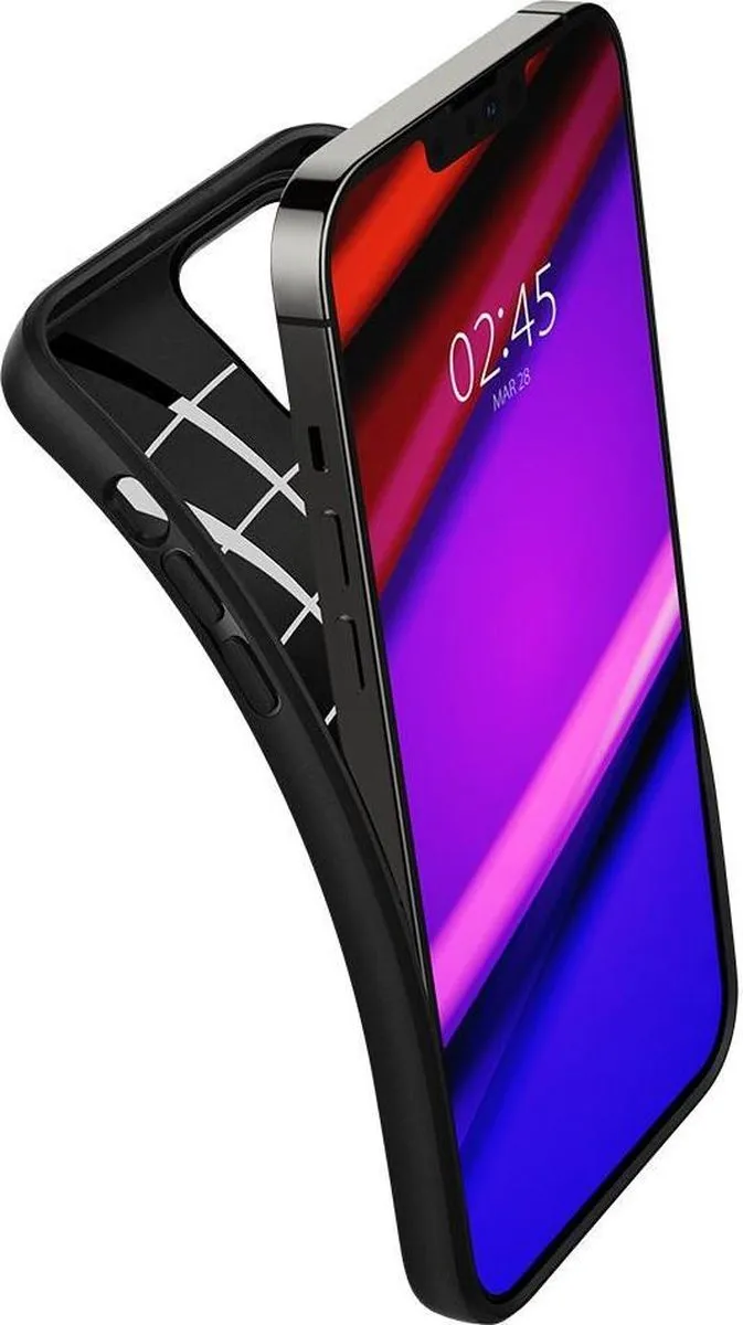 Spigen Core Armor TPU ACS03294 Hoesje - iPhone 13 Pro - Zwart
