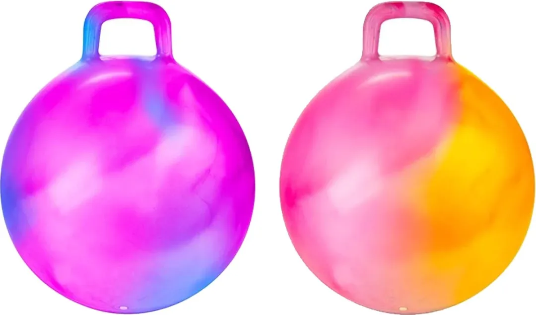 Toi-Toys Skippybal Marble Set - 2 Stuks - Ø45cm