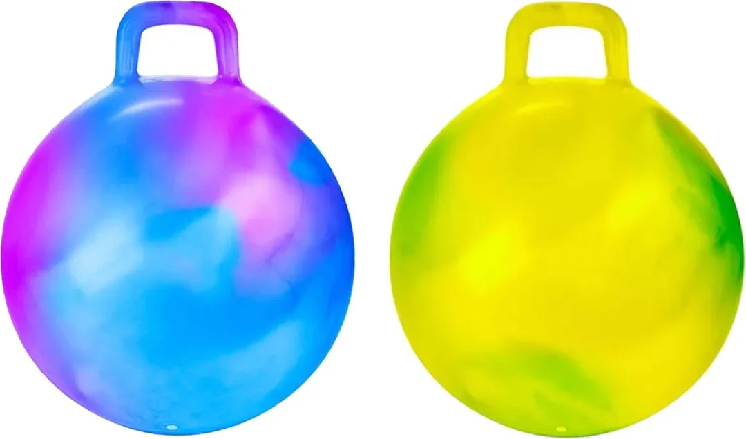 Toi-Toys Skippybal Marble Set - 2 Stuks - Ø45cm