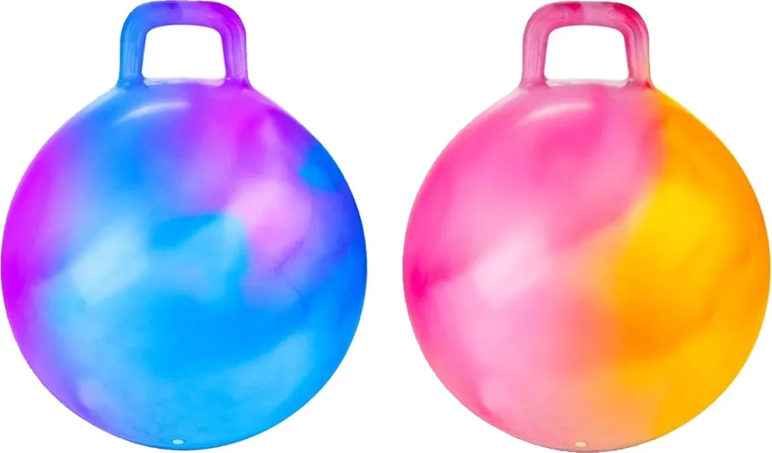 Toi-Toys Skippybal Marble Set - 2 Stuks - Ø45cm