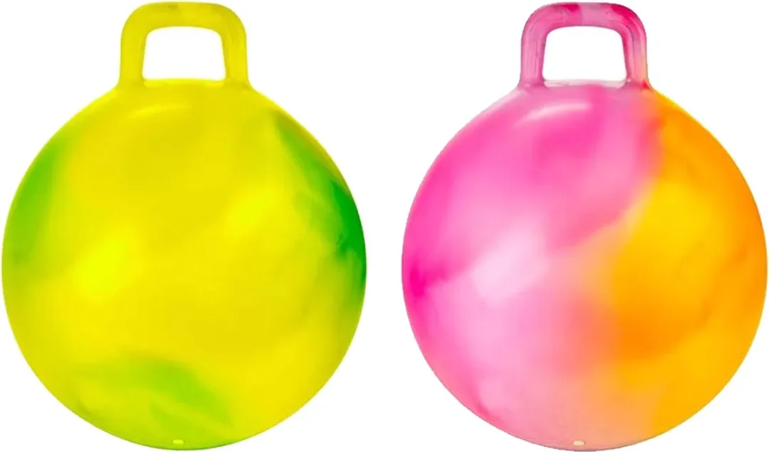 Toi-Toys Skippybal Marble Set - 2 Stuks - Ø45cm