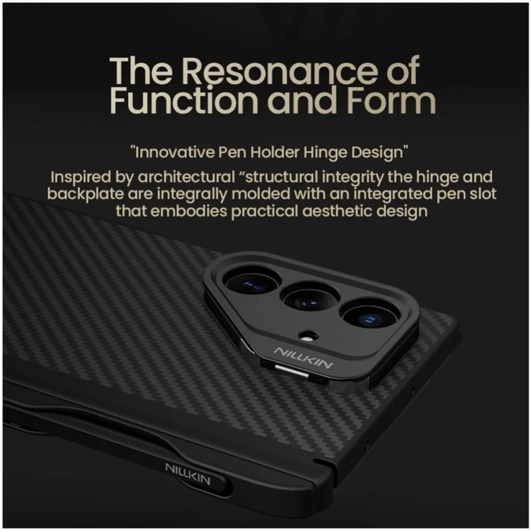 Nillkin CarboProp Magnetic Hoesje Zwart - Samsung Galaxy Z Fold 7