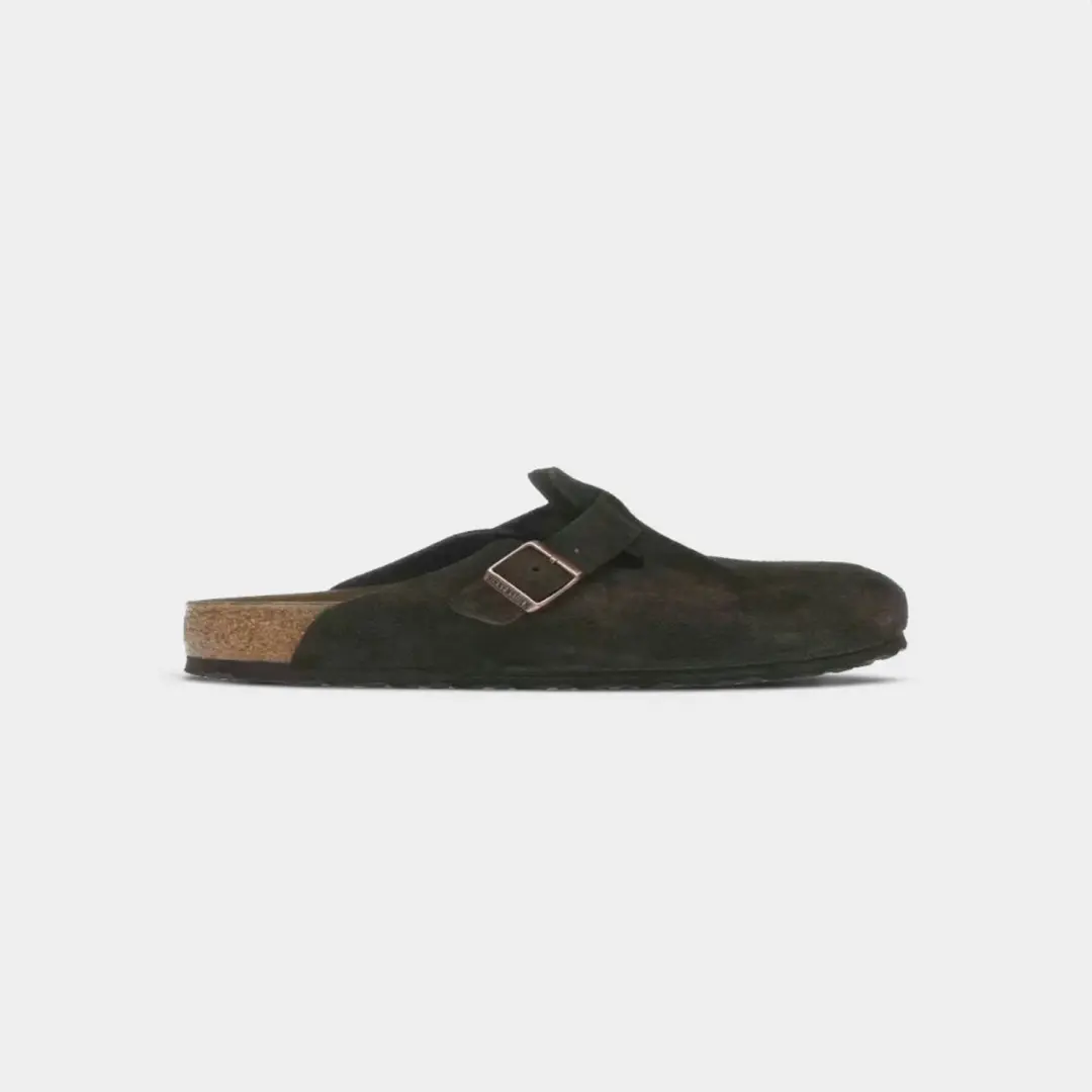 Birkenstock Boston Suede Mocha