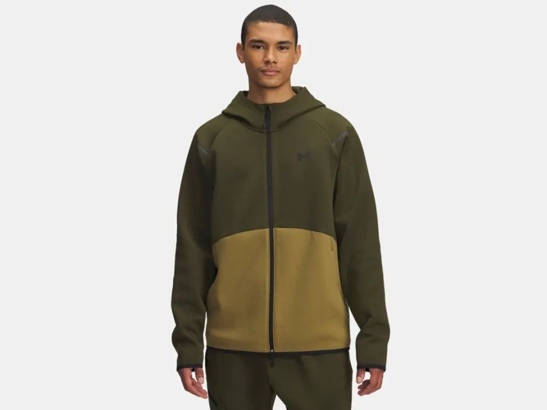 Under Armour Unstoppable Fleece Hoodie - Groen - L - afbeelding 6 van 6