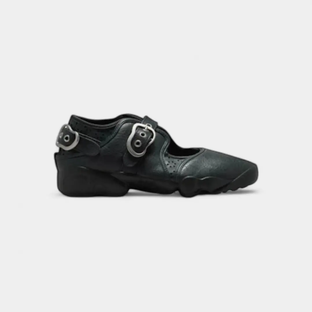 Nike Air Rift Leather Anthracite Metallic Silver (Women's)