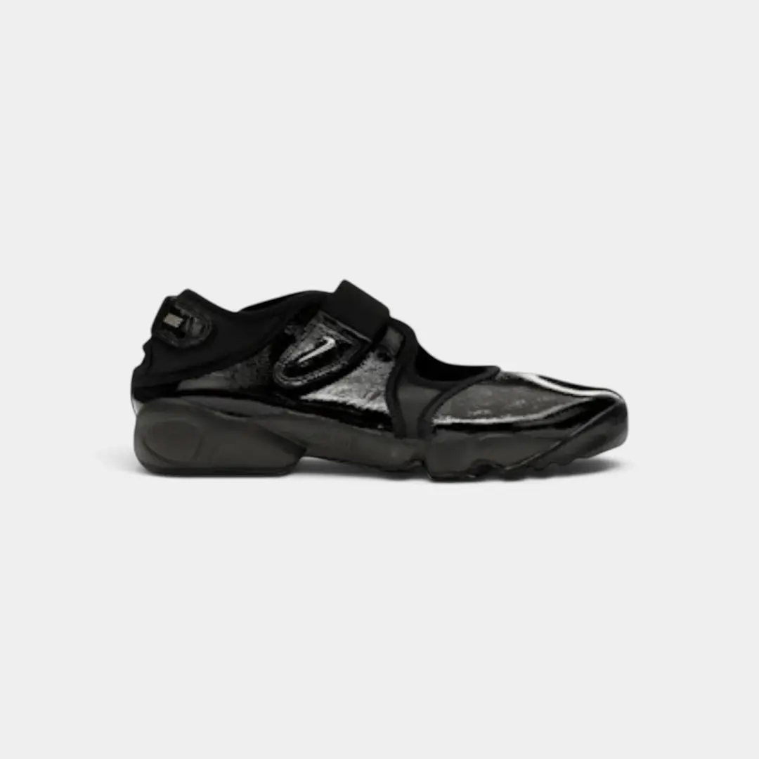 Nike Air Rift Black Metallic Silver (Women's)