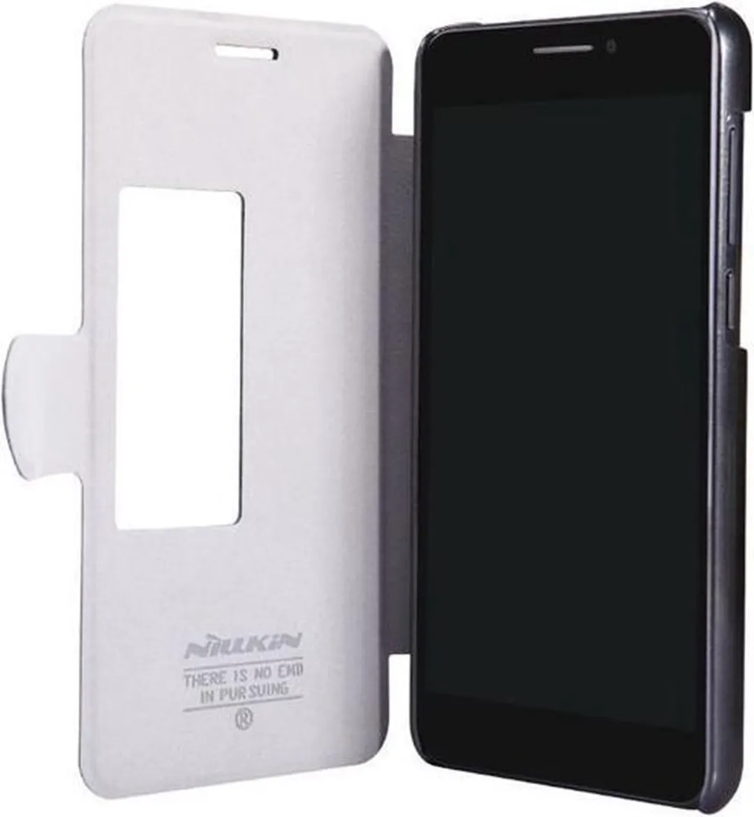 Nillkin Leather Case Fresh Series Honor 6 - Zwart - afbeelding 2 van 4